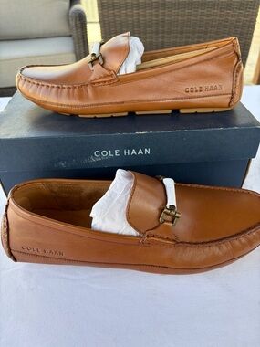 Cole Haan Wyatt Brit Driver Shoes, Size 10.5